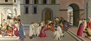 Trois miracles de Saint Zénobe - Sandro Botticelli